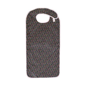 BIB MEALTIME WATERPROOF NAVY PRINT EA